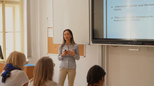 V soutěži v prezentacích v Centru Voršilská se utkali talentovaní studenti češtiny z celého světa. 