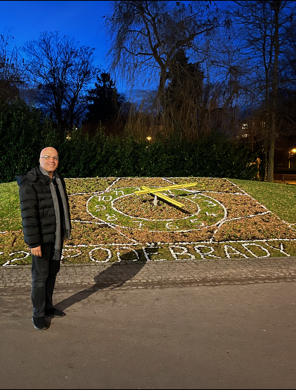 Dr. Yosef Mahagna in Poděbrady, where ÚJOP organizes preparatory courses for studying in the Czech Republic